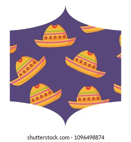 mexican hat pattern