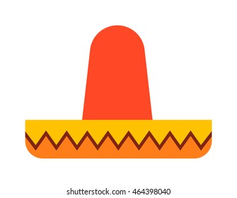 Mexican hat sombrero traditional fashion fiesta symbol