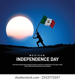 mexican independence day. mexican independence day creative banner, poster, social media post, postcard, backdrop, background, web banner, template design etc.