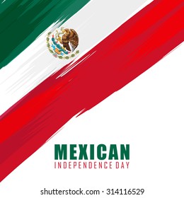 Mexican Independence day Flag design for mexico.