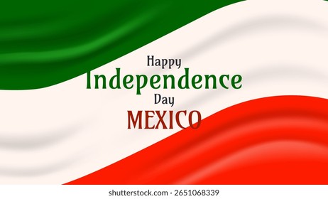 Mexican Independence Day Viva Mexico Fiesta 16th. Design template Poster card banner background. Vector illustration