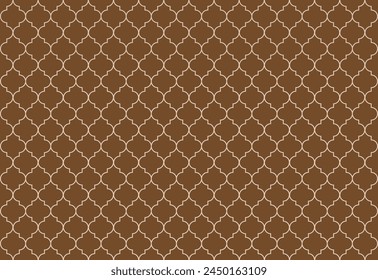 Mexican indian design with tribal ethnic themes on a geometric seamless background Beautiful textile print with native American tribal elements in an ethnic traditional style. Folk fashion from Mexico