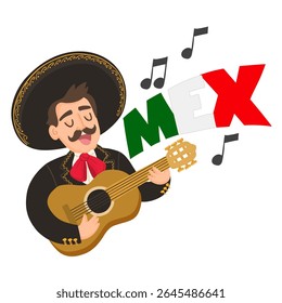Mexican, Latin American, Spanish. Musicians on the streets.
