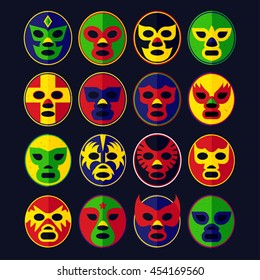 Mexican Lucha Libre Wrestling Masks