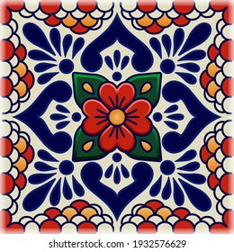 azulejos de tavalera mexicana majolican porcelana