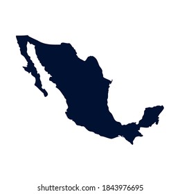 Mexican map design, Mexico culture theme Vector illustration