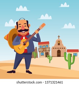 Mexican mariachi cartoons