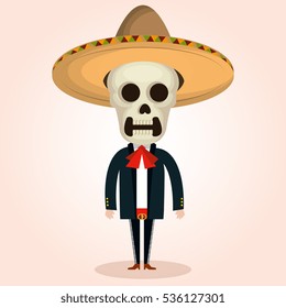 mexican mariachi character classic