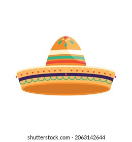 mexican mariachi hat traditional icon