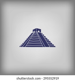 Mexican Mayan Pyramid 