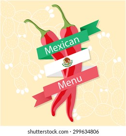 Mexican menu
