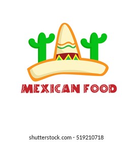 Mexican Mexico Food Restaurant Logo Vector