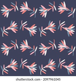 Mexican ornament with decorative flowers. Seamless pattern. Ethnic boho ornament. Vector illustration for web design or print.