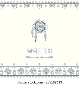 mexican ornamental background