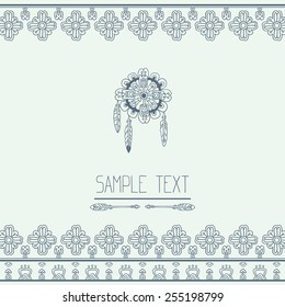 mexican ornamental background