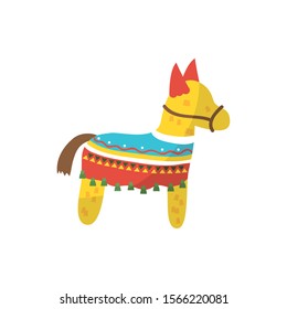 Mexican pinata design, Mexico culture tourism landmark latin and party theme Vector illustration