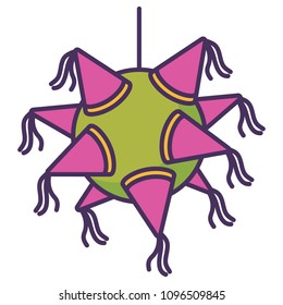 Mexican pinata icon