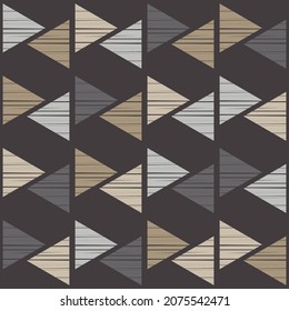 Mexican plaid. Navajo. Seamless pattern. Design with manual hatching. Textile. Ethnic boho ornament. Vector illustration for web design or print.
