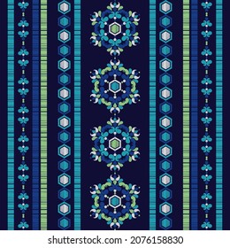 yegua mexicana. Navajo. Patrón sin foco. Diseño con eclosión manual. Textil. Ornamento étnico de boho. Ilustración vectorial para diseño web o impresión.