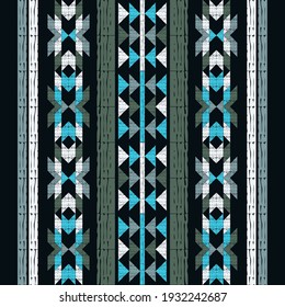 yegua mexicana. Patrón sin foco. Diseño con eclosión manual. Textil. Ornamento étnico de boho. Ilustración vectorial para diseño web o impresión.
