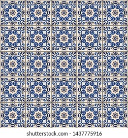 Mexican pottery Talavera. Portuguese tile azulejo. Damask floral background. Turkish ornament, Moroccan mosaic. Spanish porcelain. Ceramic dishes, folk print. Mediterranean wallpaper. Art Deco.