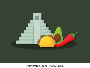 Mexican pyramid design