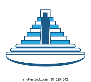 Mexican pyramids design