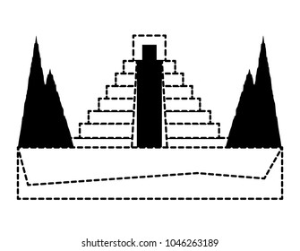 Mexican pyramids design