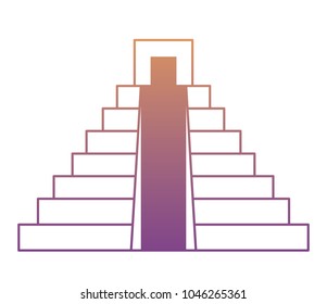 Mexican pyramids design