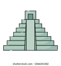 Mexican pyramids design