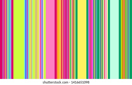 Mexican Sarape Pattern, Multicolor Striped Pattern, Vertical Multicolor Lines