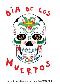 Mexican scull for day of dead