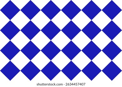 Mexican seamless geometric pattern in blue. Mexico ceramic tile. Vector illustration. Mosaic design art.