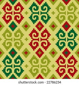 Mexican seamless pattern 1 - from mexican collection