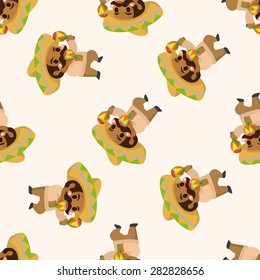 Mexican ,seamless pattern