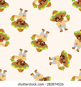 Mexican ,seamless pattern