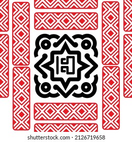 Mexican seamless pattern. Aztec, Navajo geometric print. Ethnic design wallpaper, fabric, cover, textile, rug, blanket.