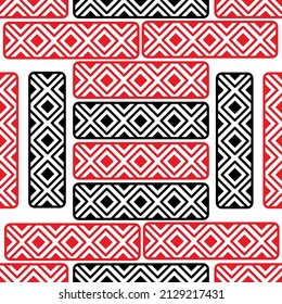 Mexican seamless pattern. Aztec, Navajo geometric print. Ethnic design wallpaper, fabric, cover, textile, rug, blanket.