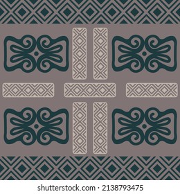 Mexican seamless pattern. Aztec, Navajo geometric print. Ethnic design wallpaper, fabric, cover, textile, rug, blanket.