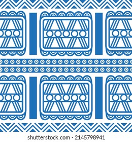 Mexican seamless pattern. Aztec, Navajo geometric print. Ethnic design wallpaper, fabric, cover, textile, rug, blanket.

