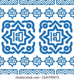 Patrón mexicano sin costuras. Impresión geométrica azteca, navajo. Papel pintado de diseño étnico, tela, cubierta, textil, alfombra, manta.
