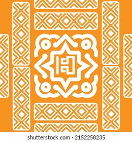 Mexican seamless pattern. Aztec, Navajo geometric print. Ethnic design wallpaper, fabric, cover, textile, rug, blanket.
