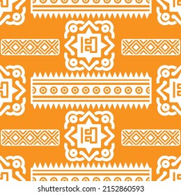 Mexican seamless pattern. Aztec, Navajo geometric print. Ethnic design wallpaper, fabric, cover, textile, rug, blanket.