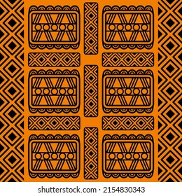 Mexican seamless pattern. Aztec, Navajo geometric print. Ethnic design wallpaper, fabric, cover, textile, rug, blanket.

