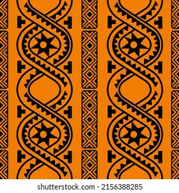 mexikanisches nahtloses Muster. Aztec, geometrischer Ausdruck von Navajo. Ethnische Tapete, Stoff, Deckel, Textil, Teppich, Decke.