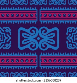Mexican seamless pattern. Aztec, Navajo geometric print. Ethnic design wallpaper, fabric, cover, textile, rug, blanket.