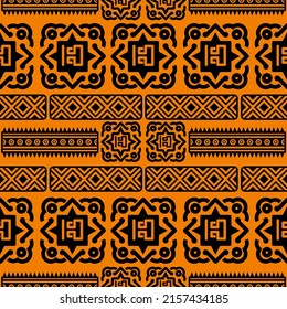 Patrón mexicano sin costuras. Impresión geométrica azteca, navajo. Papel pintado de diseño étnico, tela, cubierta, textil, alfombra, manta.
