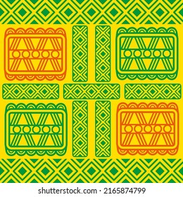 Mexican seamless pattern. Aztec, Navajo geometric print. Ethnic design wallpaper, fabric, cover, textile, rug, blanket.
