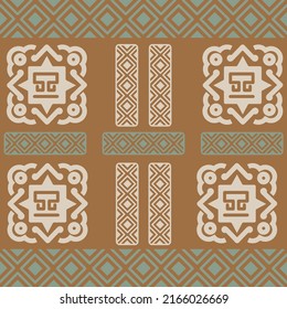 Mexican seamless pattern. Aztec, Navajo geometric print. Ethnic design wallpaper, fabric, cover, textile, rug, blanket.
