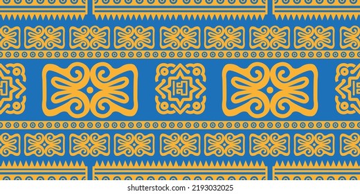 Mexican seamless pattern. Aztec, Navajo geometric print. Ethnic design wallpaper, fabric, cover, textile, rug, blanket.
